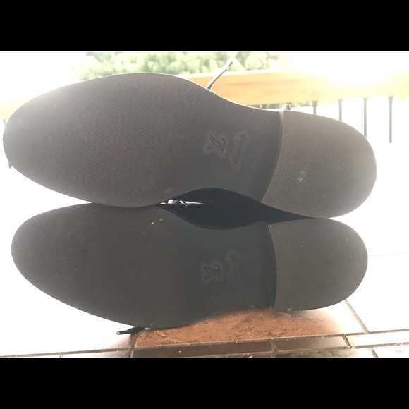 Authentic Louis Vuitton Combat Boots Size 37.5 - Picture 11 of 12
